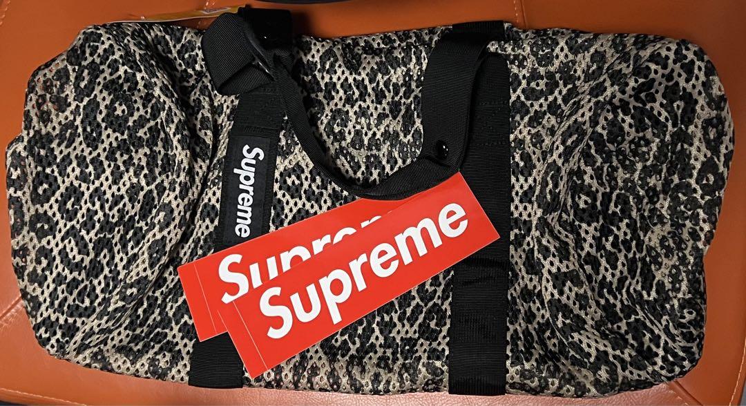 Supreme Mesh Duffle Bag Black 25L メッシュ 今年の新作から定番まで