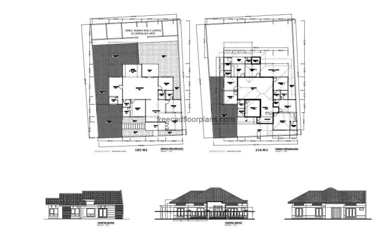 Country House Autocad Plan 1804202