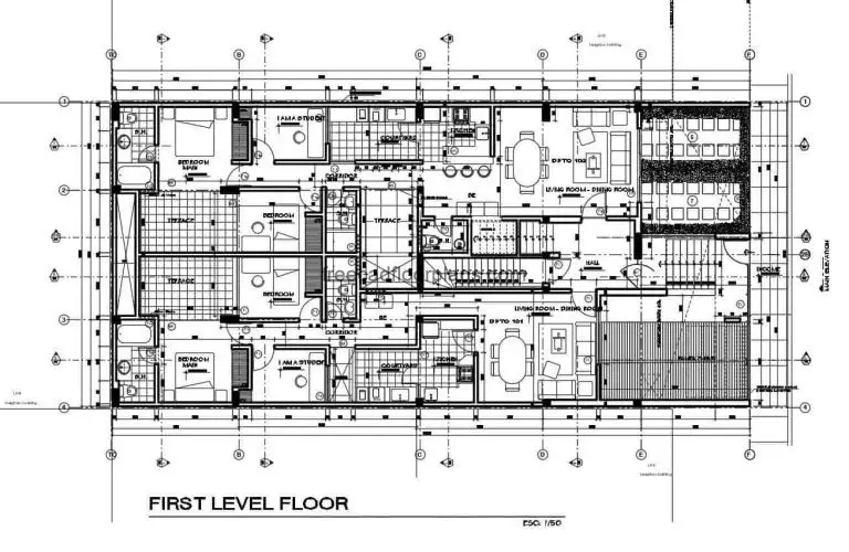 Four-storey Duplex Housing Project, 912201