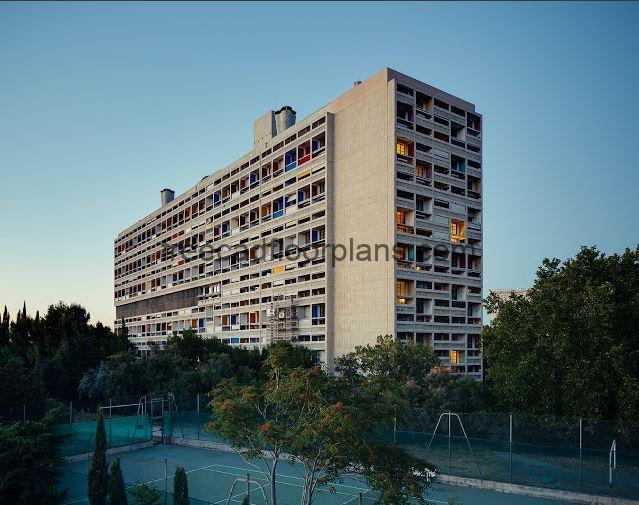 Unite d’habitation de Marsella AutoCAD Plan
