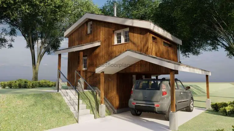 Two Storey Tiny House Cabin