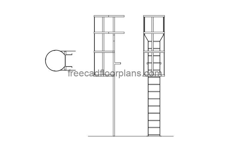 Cat Ladder, AutoCAD Block