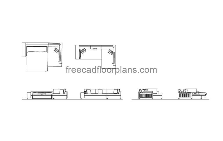 Pull Out Bed, Free, AutoCAD Block