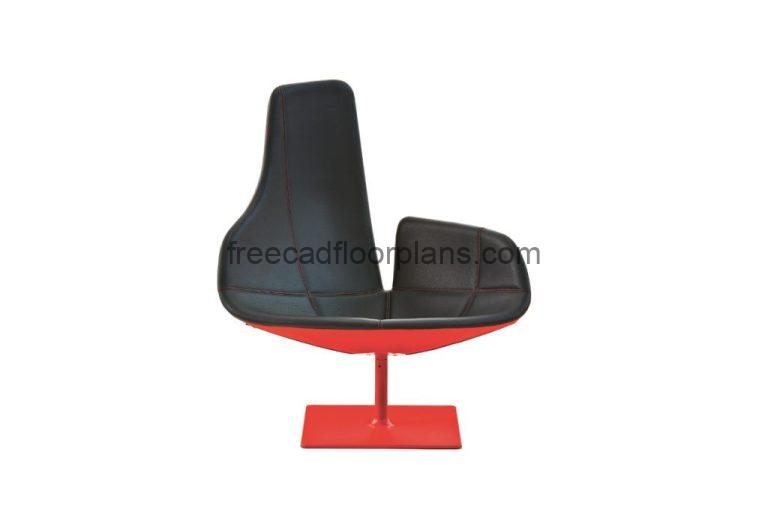 Fjord Relax Chair, AutoCAD Block