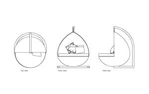 Outdoor Double Hanging Chair