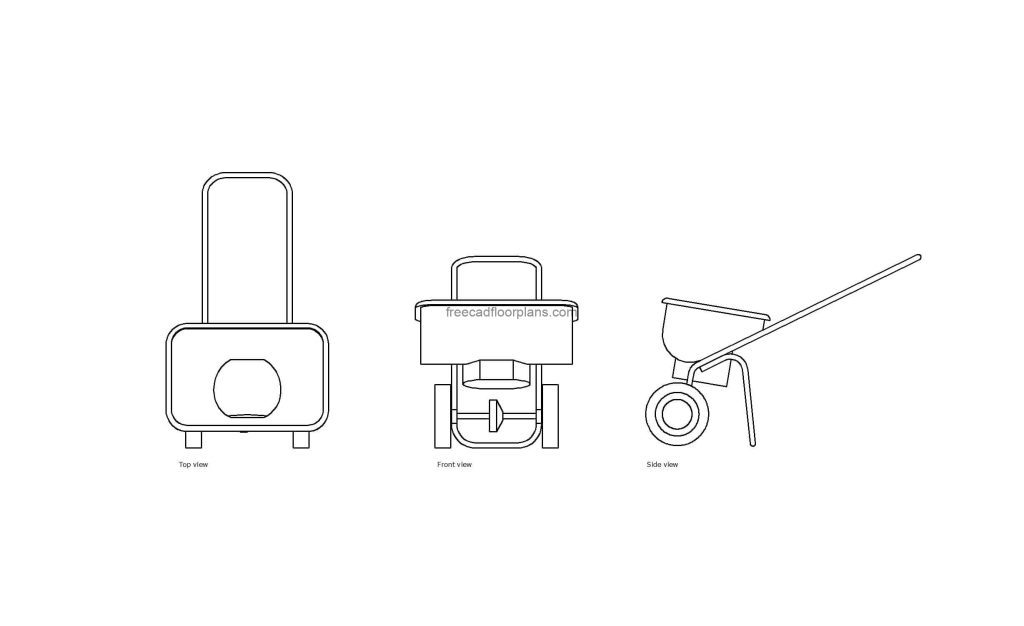 Fertilizer Spreader - Free CAD Drawings