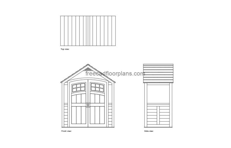 Garden Prefabricated Shed