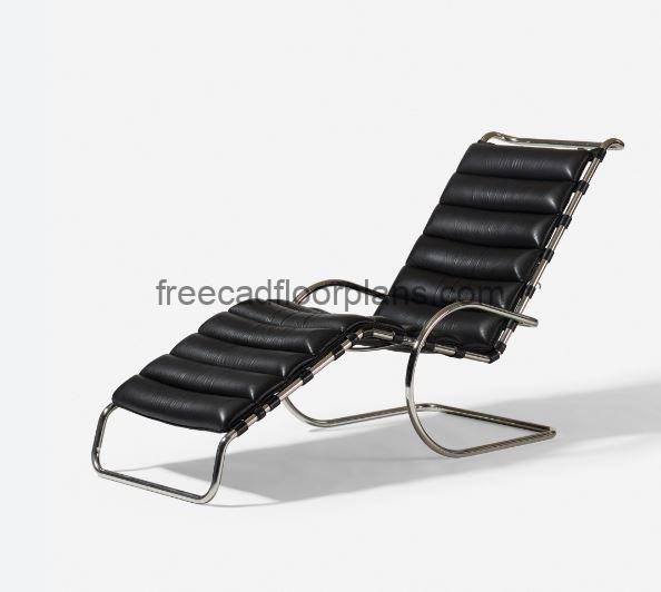 Mies van der Rohe Chaise Lounge