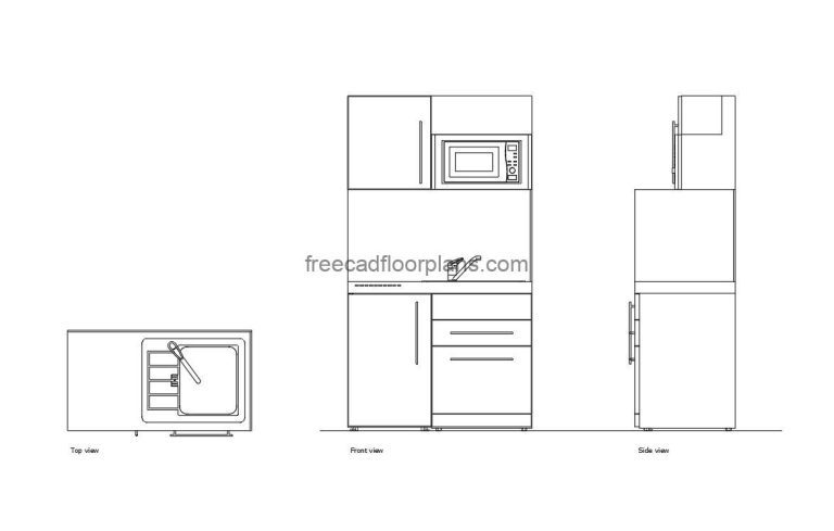 Compact Office Kitchen