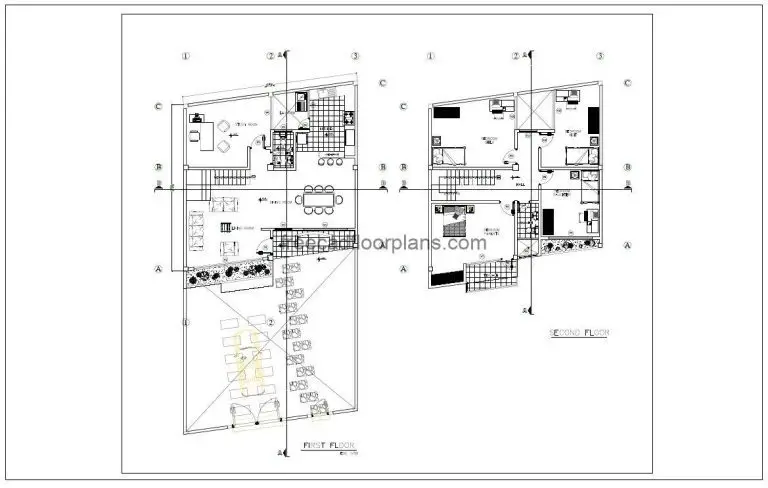 30×30 House With Car Parking PDF Drawing