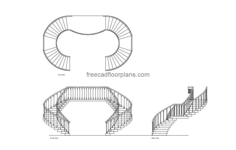Double Spiral Stairs