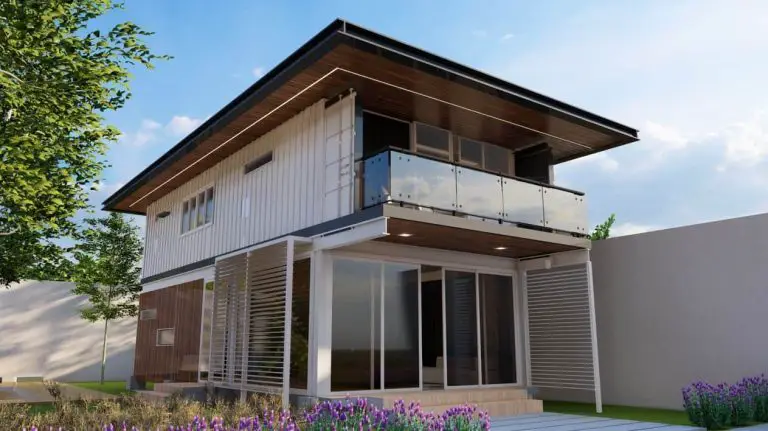 Modern Two Story Container House