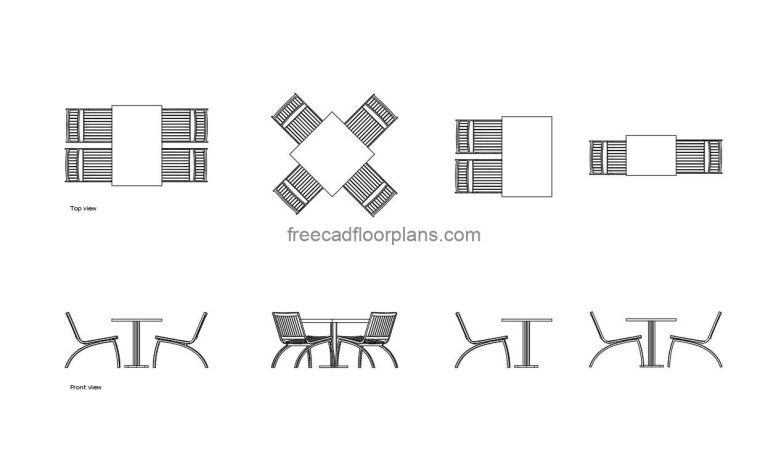 Outdoor Cafe Furniture