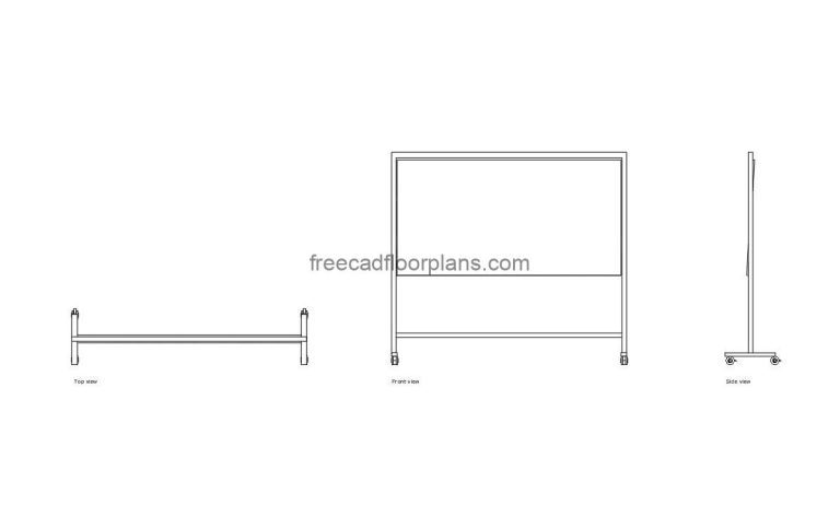 Mobile Two-sided Whiteboard
