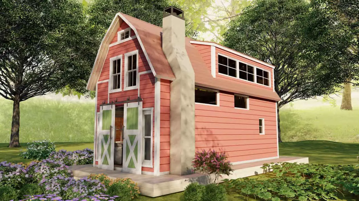 barn style tiny house