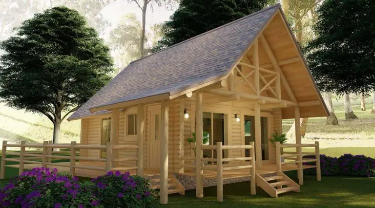 Tiny Log Cabin In The Woods, 495 SQ.FT.